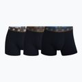 Férfi boxeralsó CR7 Basic Trunk 3 darab black/brown 11