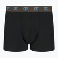 Férfi boxeralsó CR7 Basic Trunk 3 darab black/brown 5