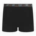 Férfi boxeralsó CR7 Basic Trunk 3 darab black/brown 6