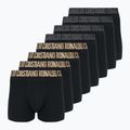 Férfi boxeralsók CR7 Basic Trunk 8 pár black