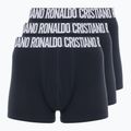 Férfi CR7 Basic Trunk boxeralsó 3 pár 2765 fekete