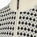 Férfi pulóver Dovre Knitted Half Zip Pullover beige 3