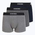 Férfi boxer nadrág CR7 Basic Trunk 3 pack multicolour
