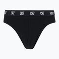 Férfi boxeralsó CR7 Basic Brief 3 pár fekete 2