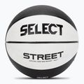 Gyermek kosárlabda SELECT Basketball Street v23 fehér/fekete 7-es méret