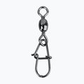SavageGear Eggsnap Swivel 10 darab biztonsági tűvel ezüst 54915