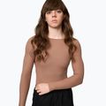 Girlfriend Collective női edző test Ava Scoop Back brownie 3