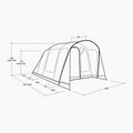 Outwell Monterey 4 Air kék 4 személyes kemping sátor 5