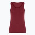 Női termoaktív póló Dovre Wool Singlet burgundy