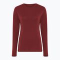 Női Termoaktiv pulóver Dovre Wool burgundy 3