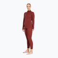 Női Termoaktiv pulóver Dovre Wool Zip burgundy 2