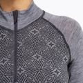 Női Termoaktiv pulóver Dovre Wool Organic Half Zip grey 3