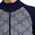 Női Termoaktiv pulóver Dovre Wool Organic Half Zip navy 4