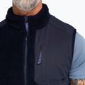 Férfi ujjatlan Dovre Teddy Fleece navy 3