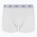 Férfi CR7 Basic Trunk boxeralsó 3 pár fehér/ szürkésnarancs/ fekete 4