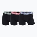 Férfi boxer nadrág CR7 Basic Trunk 3 pack black