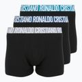 Férfi boxeralsó CR7 Basic Trunk 3 pár multicolour