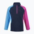 Color Kids Fleece Pulli Colorblock sötétkék gyerek polár pulóver 740773.5885