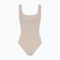 Girlfriend Collective Penny Square Neck krém női tréning body 8