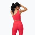 Girlfriend Collective Bianca One Shoulder cseresznye edzőmelltartó 3