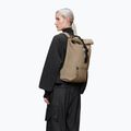 Városi hátizsák Rains Rucksack Rolltop Beige 4