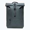 Városi hátizsák Rains Rucksack Rolltop 17 l dark grey
