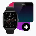 Amazfit GTS 4 óra + skála fekete W2168EU1N