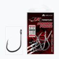 Mikado Cat Territory Forged Force Cat Hook 5db fekete nikkel HS10042