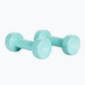 Meteor súlyzók 2 x 2 kg menta 30184