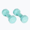 Meteor súlyzók 2 x 2 kg menta 30184 2
