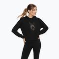 Női Cardio Bunny Freeze edzés pulóver fekete