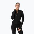 Női edzőpulóver Cardio Bunny Zipper Blouse black