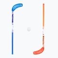 Unibros Hiko floorball szett 10 bot + 5 labda piros/kék 01814