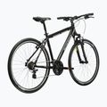 Férfi városi kerékpár KROSS Move 1.0 black/silver/gloss 3