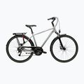 Férfi trekking kerékpár KROSS Trans 3.0 silver/blue/gloss