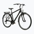 Férfi trekking kerékpár KROSS Trans 1.0 black/silver/gloss 2