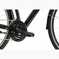 Férfi trekking kerékpár KROSS Trans 1.0 black/silver/gloss 8