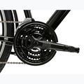 Férfi trekking kerékpár KROSS Trans 1.0 black/silver/gloss 9