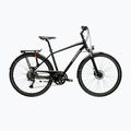Férfi trekking kerékpár KROSS Trans 7.0 black/silver/gloss