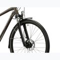 Férfi trekking kerékpár KROSS Trans 4.0 brown/silver/gloss 5