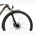 Férfi trekking kerékpár KROSS Trans 4.0 brown/silver/gloss 6