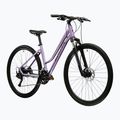 Női cross kerékpár KROSS Evado 5.0 In purple/black/gloss 2