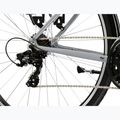 Férfi trekking kerékpár KROSS Trans 1.0 grey/black/gloss 7