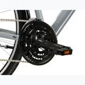 Férfi trekking kerékpár KROSS Trans 1.0 grey/black/gloss 8