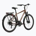 Trekking kerékpár KROSS Trans 5.0 brown/silver/gloss 3