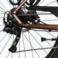 Trekking kerékpár KROSS Trans 5.0 brown/silver/gloss 8