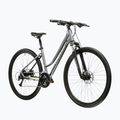 Női cross kerékpár KROSS Evado 3.0 In grey/green/gloss 2