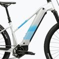 Női elektromos kerékpár KROSS Influx Hyb 5.0 W 29 cells 800 Wh silver/blue/gloss 11