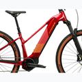 Női elektromos kerékpár KROSS Influx Hyb 4.0 W 27.5 el. 800 Wh ruby/burgundy/gloss 12