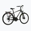 Trekking kerékpár KROSS Trans 3.0 black/grey/gloss 3